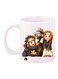 Anime Printed Ceramic Mug White/Brown/Beige