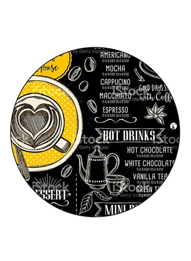 English Phrases Printed Fridge Magnet Multicolour