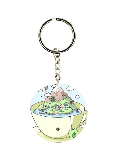 Printed Dual Sided Keychain