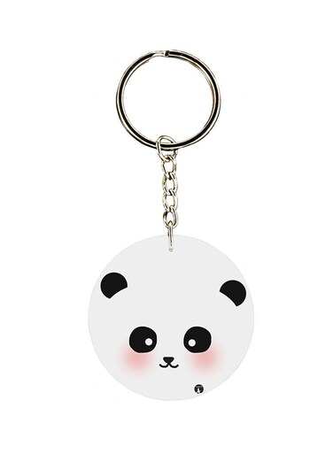 Cartoon Themed Single Sided Keychain