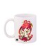 Labyrinth Of Magic Anime Printed Mug White/Red/Beige 12ounce