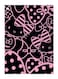 Hello Kitty Printed Decorative Plate Pink/Black 20x15cm