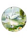 Swans Printed Fridge Magnet Multicolour