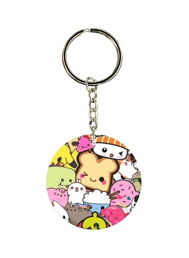 Food Printed Keychain