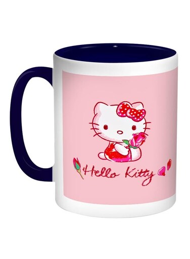 Hello Kitty Printed Coffee Mug Pink/White/Blue