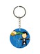 Invisible Woman Printed Keychain
