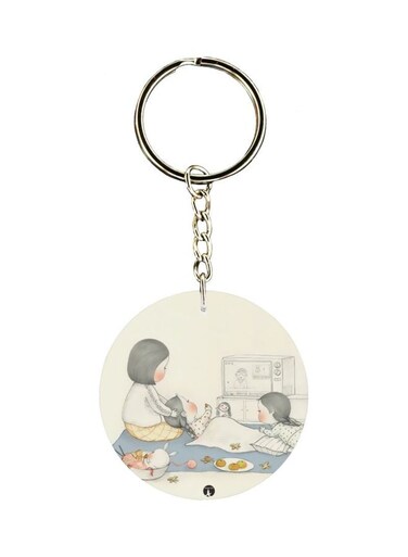 Character Printed Keychain