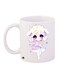 Anime Character Printed Coffee Mug White/Beige/Purple