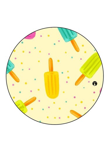 Ice Cream Printed Fridge Magnet Multicolour
