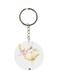 Cartoon Themed Single Sided Keychain