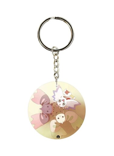 The Anime Digimon Printed Keychain