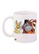 Winnie The Pooh Printed Coffee Mug White/Orange/Grey