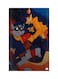 Printed Fridge Magnet Multicolour 8.5x0.4x5.5cm