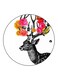Deer Printed Fridge Magnet Multicolour
