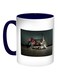 Sport Printed Coffee Mug Blue/Black/white