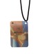 Adnan With Lina Printed Car Mirror Pendant