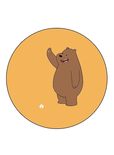 We Bare Bears Printed Fridge Magnet Multicolour
