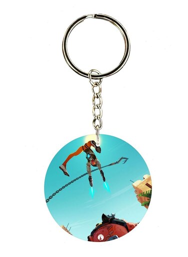 Overwatch Double Side Printed Keychain