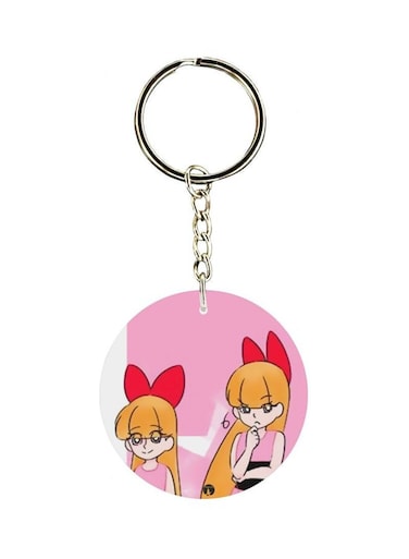 Girl Printed Keychain