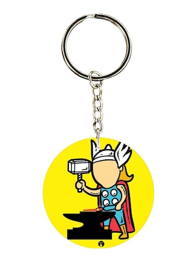 Thor Printed Keychain