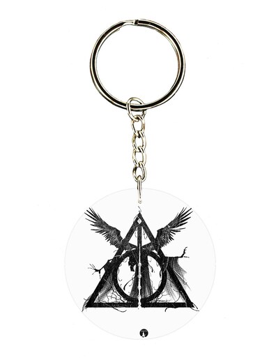 Harry Potter Double Side Printed Keychain