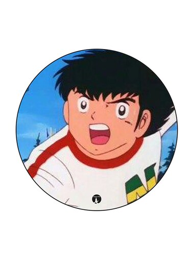 Anime Captain Majid Printed Fridge Magnet Multicolour