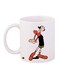 Olive Oyl Printed Coffee Mug White/Black/Red 11ounce