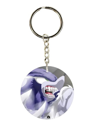 Double Sided Sonic Printed Keychain