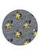 Cartoon Printed Fridge Magnet Grey/Yellow 5.5cm