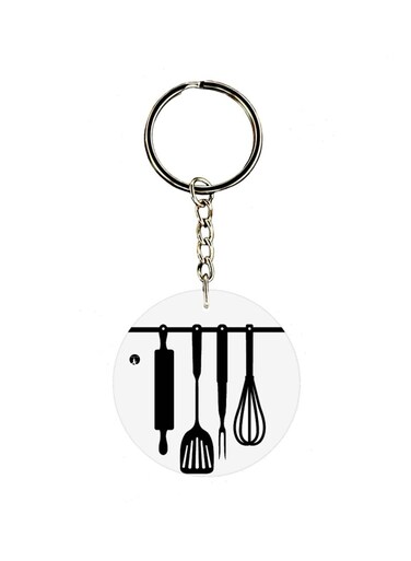 Printed Dual Sided Keychain