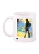 The Last Of Us Video Game Character Printed Mug White/Yellow/Blue Standard Size