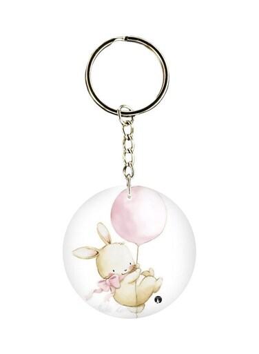 Cartoon Printed Keychain