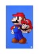 Printed Fridge Magnet Multicolour 8.5x0.4x5.5cm
