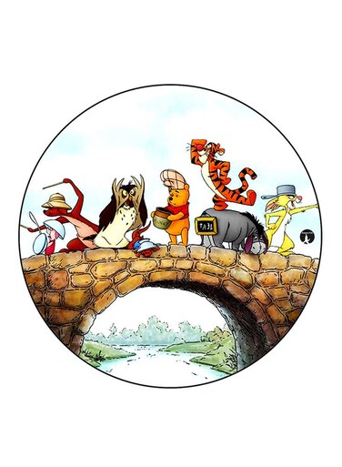 Disney Character Printed Fridge Magnet Multicolour