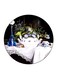 Dinning Printed Fridge Magnet Multicolour 5.5 x 5.5cm