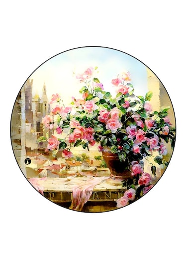 Flowers Printed Fridge Magnet Multicolour