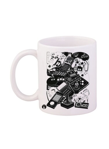 Supernatural Printed Mug White/Black
