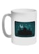 Ramadan And A Mosque Printed Coffee Mug White/Blue/Black 11ounce