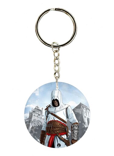 Assassins Creed Double Side Printed Keychain