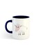 Eid Al-Adha Sheep Printed Mug White/Navy