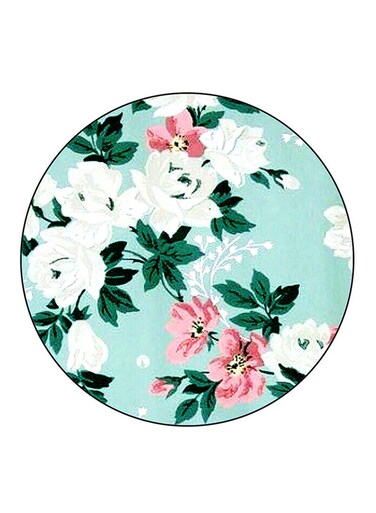 Flowers Printed Fridge Magnet Multicolour