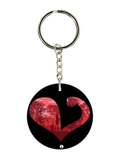 Anime Digimon Printed Keychain