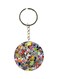 Cartoon Printed Double Sided Keychain