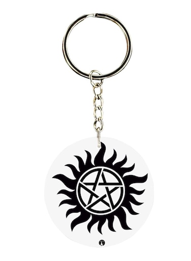 Double Sided Supernatural Printed Keychain