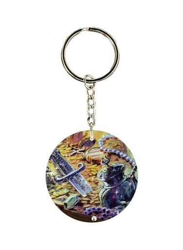 Anime Jazerat Alknz Printed Keychain