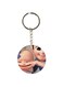Cartoon Themed Single Sided Keychain