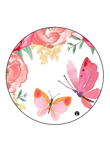 Butterflies Printed Fridge Magnet Multicolour