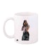 Assassin's Creed Video Game Character Printed Mug White/Black/Brown Standard Size