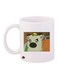 Anime Hamtaro Printed Mug White/Green/Brown Standard Size