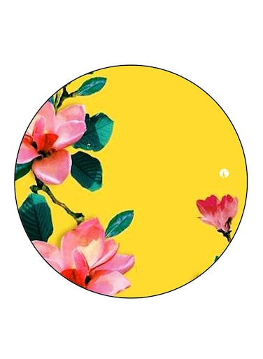 Flowers Printed Fridge Magnet Multicolour
